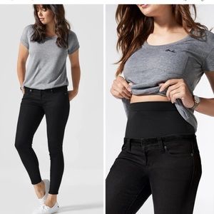 BLANQI Denim Black Postpartum Support Skinny Jeans